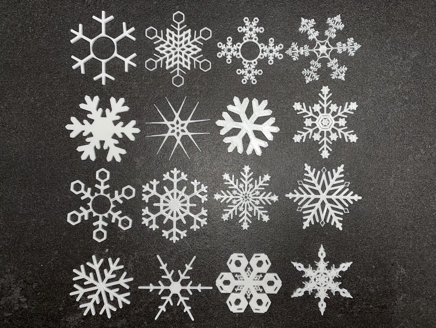 Snowflake Ornament Set